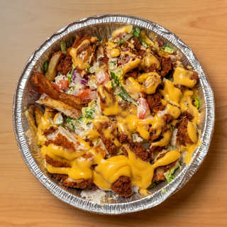 Hot Cheetos Chicken Loaded Fries