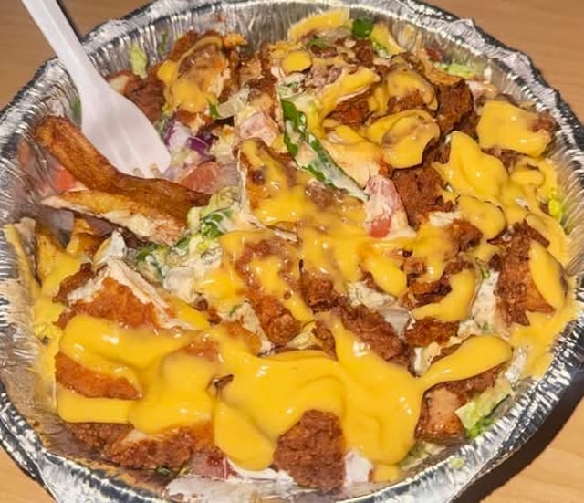 Chicken Loaded Fries.